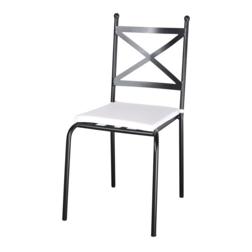 CHAISE EN MÉTAL EKATERINA, de style vintage | Trouvez-la chez MisterWils. Plus de 4000m² d'exposition. 4