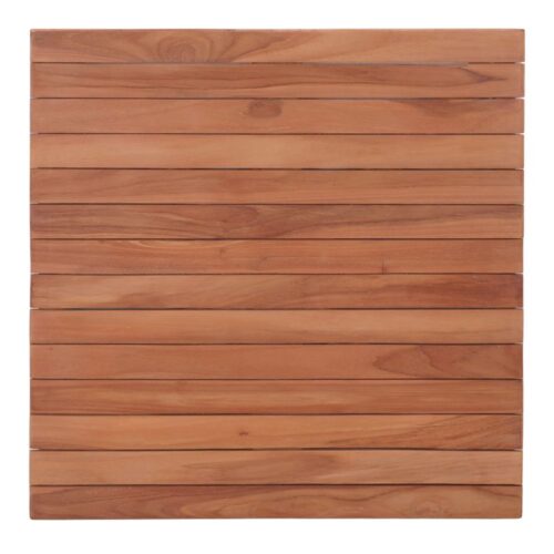 PLATEAU EN BOIS DE TECK MEZAN | Trouvez-la chez MisterWils. Plus de 4000m² d'exposition. 1