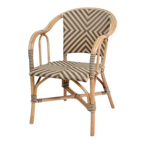 CHAISE EN ROTIN LISBON, de style Bistrot | Trouvez-la chez MisterWils. Plus de 4000m² d'exposition. 1