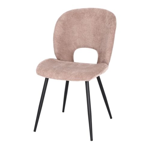 CHAISE TAPISSÉE RIANA, de style contemporain | Trouvez-la chez MisterWils. Plus de 4000m² d'exposition. 4