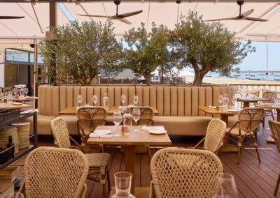 Restaurant Fango lounge extérieur