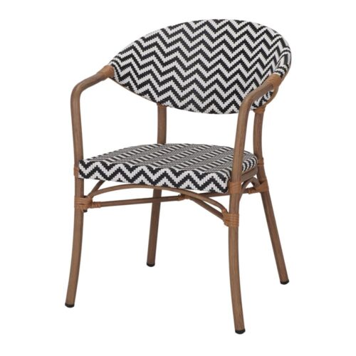 CHAISE D'EXTÉRIEUR DELUNGO, de style bistrot | Trouvez-la chez MisterWils. Plus de 4000m² d'exposition. 4