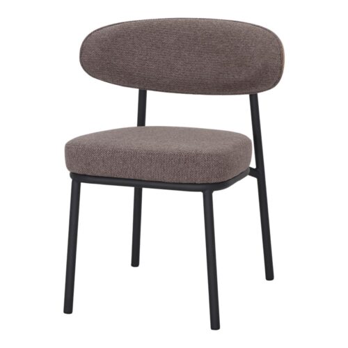 CHAISE TAPISSÉE BALIAK, de style contemporain | Trouvez-la chez MisterWils. Plus de 4000m² d'exposition. 4