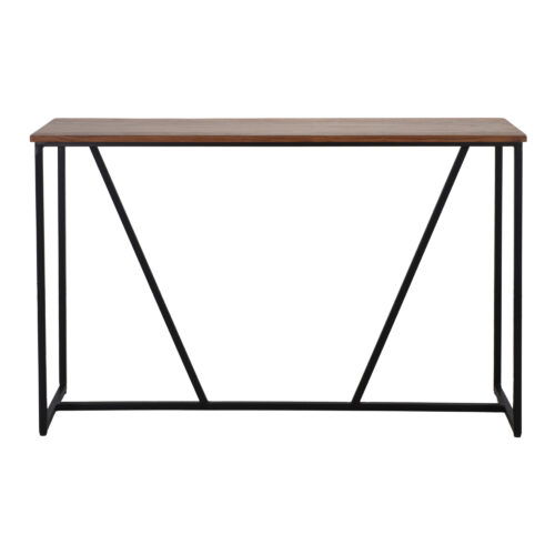 CONSOLE EN BOIS ET EN MÉTAL OYANI, de style Industriel | Trouvez-la chez MisterWils. Plus de 4000m² d'exposition. 1