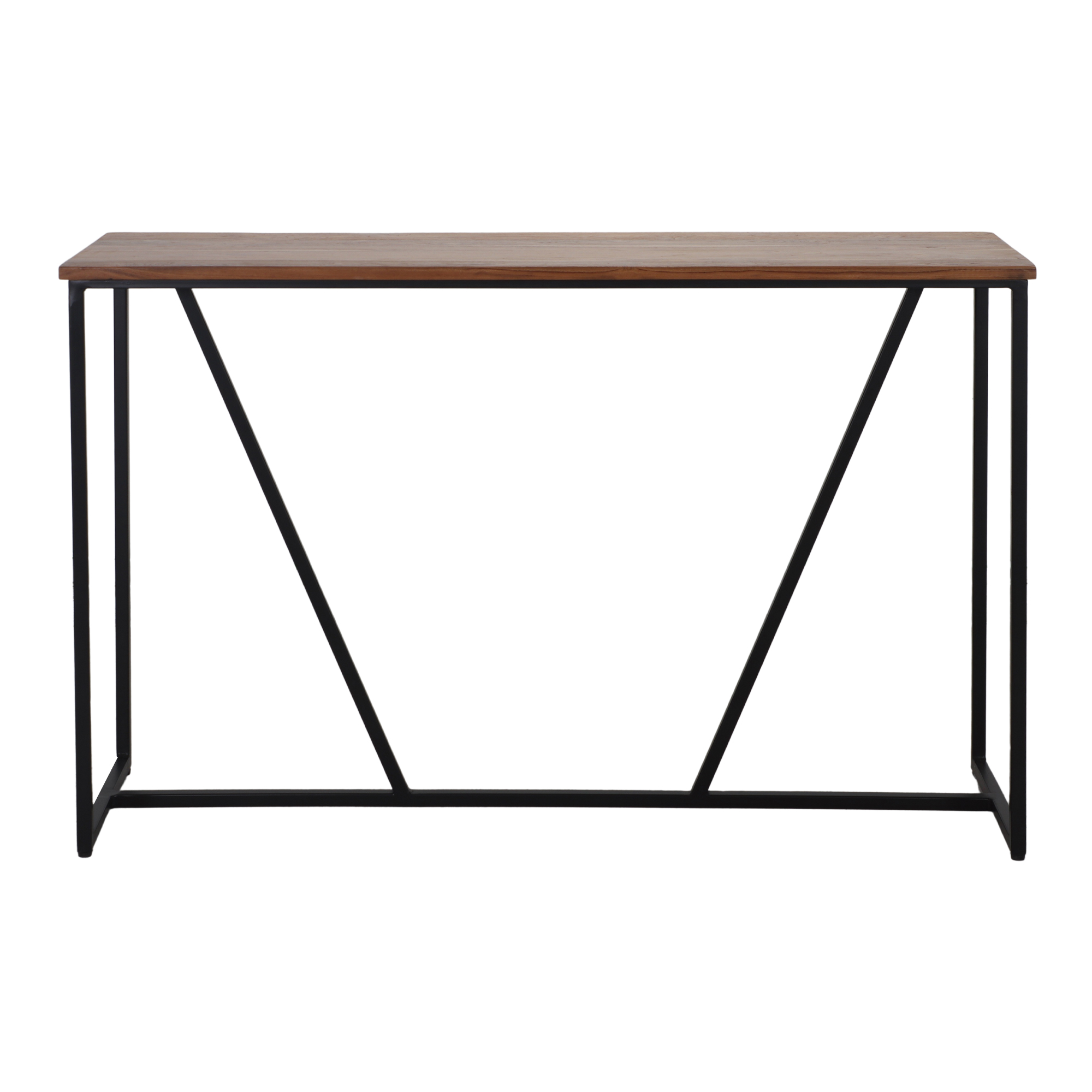 CONSOLE EN BOIS ET EN MÉTAL OYANI, de style Industriel | Trouvez-la chez MisterWils. Plus de 4000m² d'exposition. 1