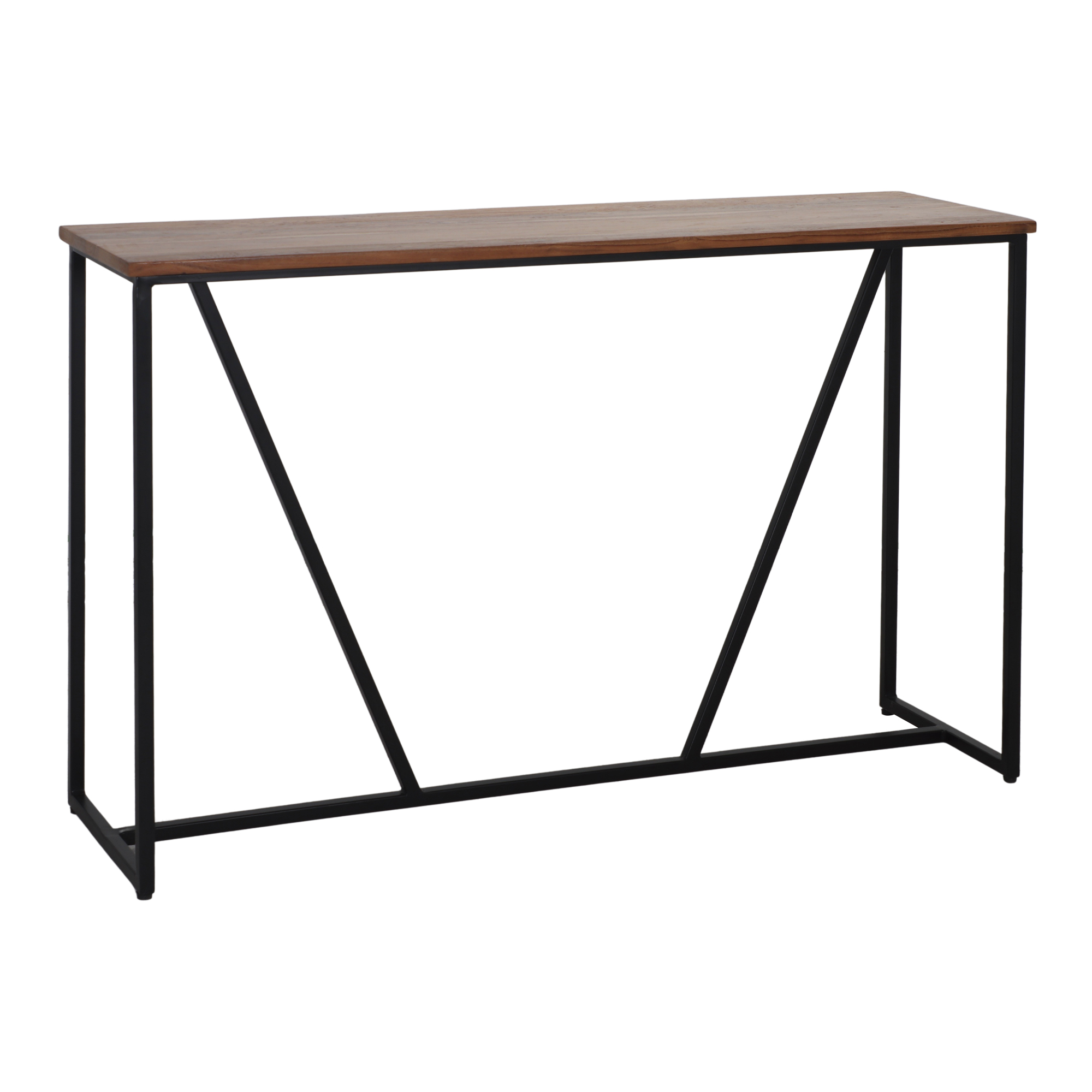CONSOLE EN BOIS ET EN MÉTAL OYANI, de style Industriel | Trouvez-la chez MisterWils. Plus de 4000m² d'exposition. 2