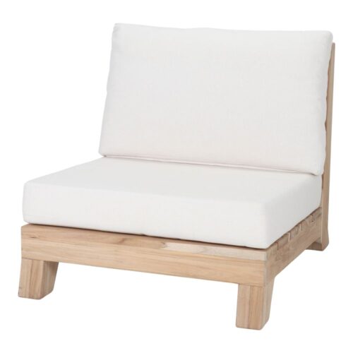 FAUTEUIL EN BOIS AVEC COUSSINS BAGUS, style rustique | Trouvez-la chez MisterWils. Plus de 4000m² d'exposition. 1