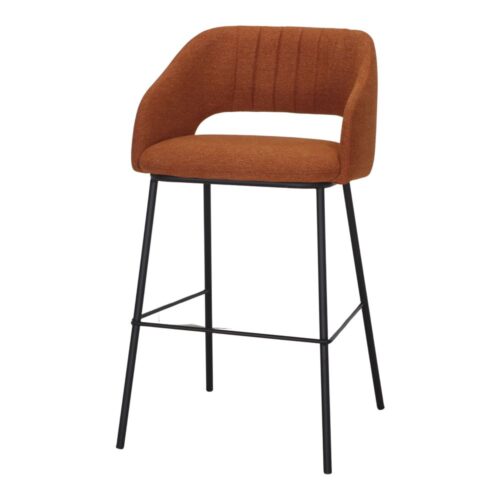 TABOURET HAUT TAPISSÉ RIVOLI, de style Contemporain | Trouvez-la chez MisterWils. Plus de 4000m² d'exposition. 8