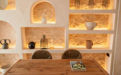 Tendances : couleurs chaudes et matériaux naturels