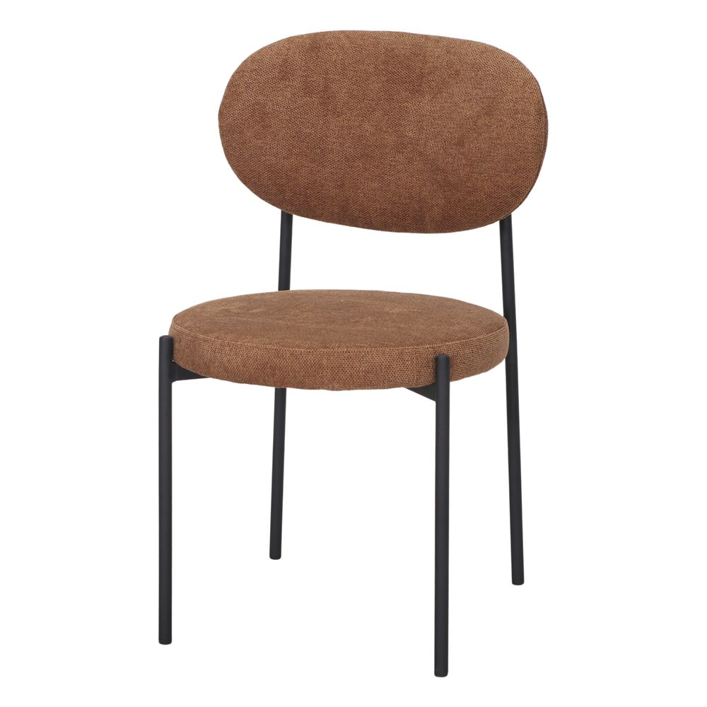 CHAISE TAPISSÉE CAVALETO style Mid Century | Trouvez-la chez MisterWils. Plus de 4000m² d'exposition. 12