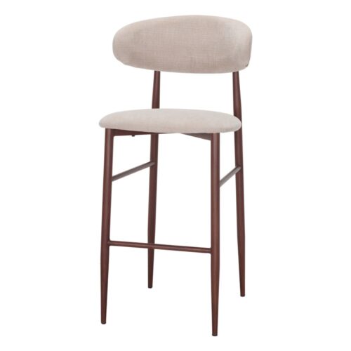 TABOURET TAPISSÉ PRESLEY, style Contemporain | Trouvez-la chez MisterWils. Plus de 4000m² d'exposition. 1