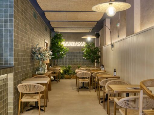 Cafétéria méditerranéenne dans la Sierra de Malaga