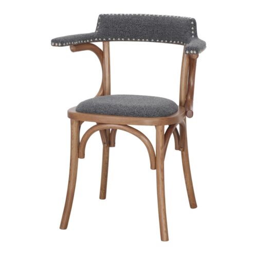 CHAISE TAPISSÉE EMILY style bistrot. Trouvez-le chez MisterWils. Plus de 4000m² d'exposition. 8