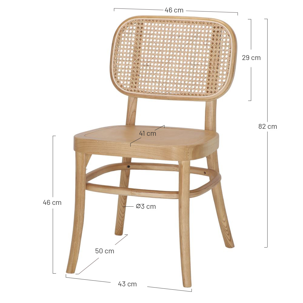 CHAISE EN BOIS MAXIM – Image 5