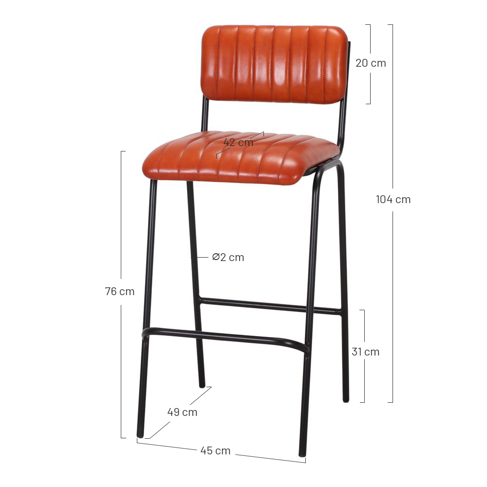 TABOURET HAUT RIGA – Image 6