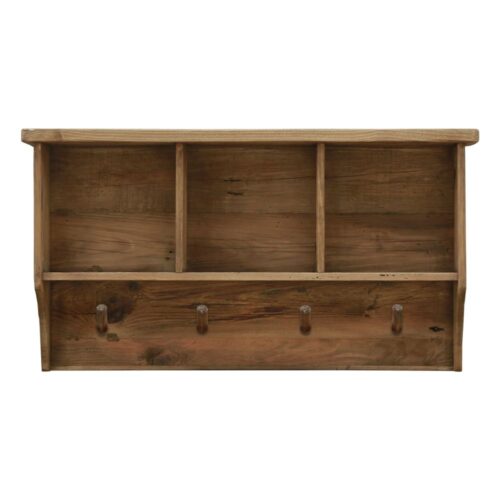 ÉTAGÈRE EN BOIS KARLAXY, de style rustique | Trouvez-la chez MisterWils. Plus de 4000m² d'exposition.