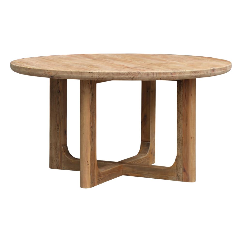 TABLE DE SALLE À MANGER NOAH, de style Rustique | Trouvez-la chez MisterWils. Plus de 4000m² d'exposition.