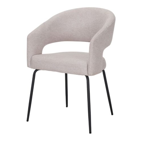 CHAISE TAPISSÉE CORLETY, de style Contemporain | Trouvez-la chez MisterWils. Plus de 4000m² d'exposition. 4