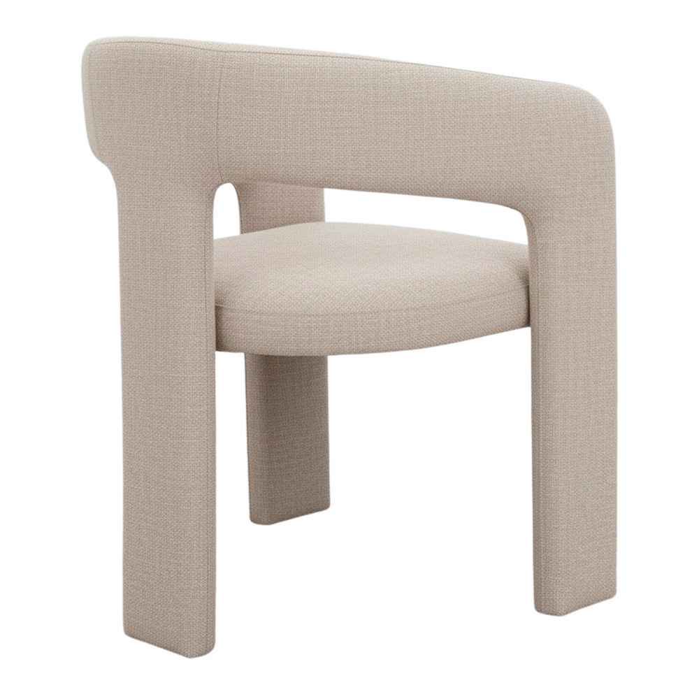 CHAISE TAPISSÉE EDWIN, de style Contemporain | Trouvez-la chez MisterWils. Plus de 4000m² d'exposition. 3