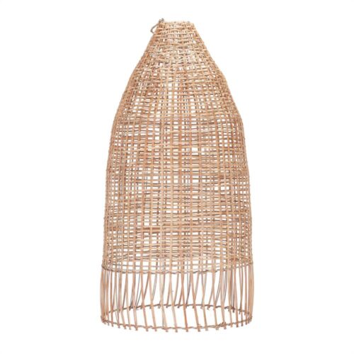 ABAT-JOUR EN ROTIN SCOOP de style Scandinave 1