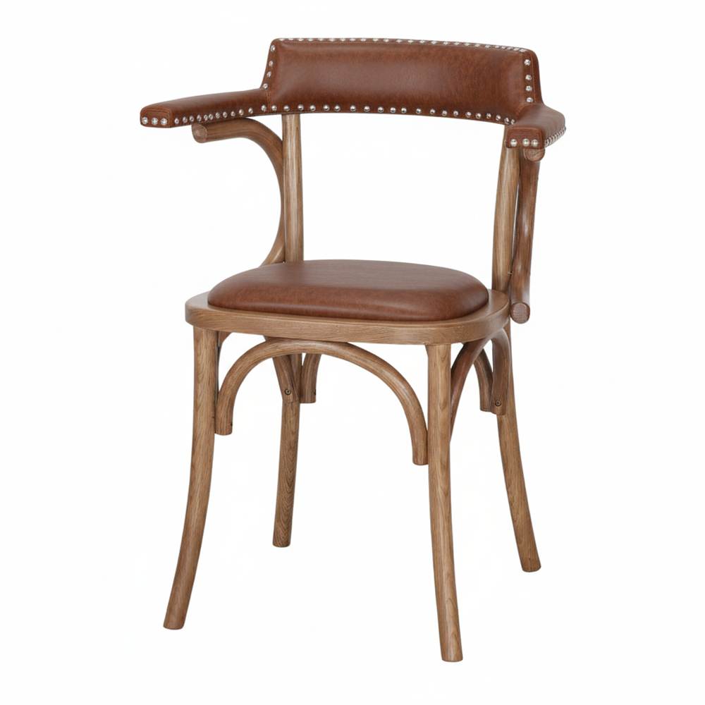 CHAISE TAPISSÉE EMILY style bistrot. Trouvez-le chez MisterWils. Plus de 4000m² d'exposition. 13